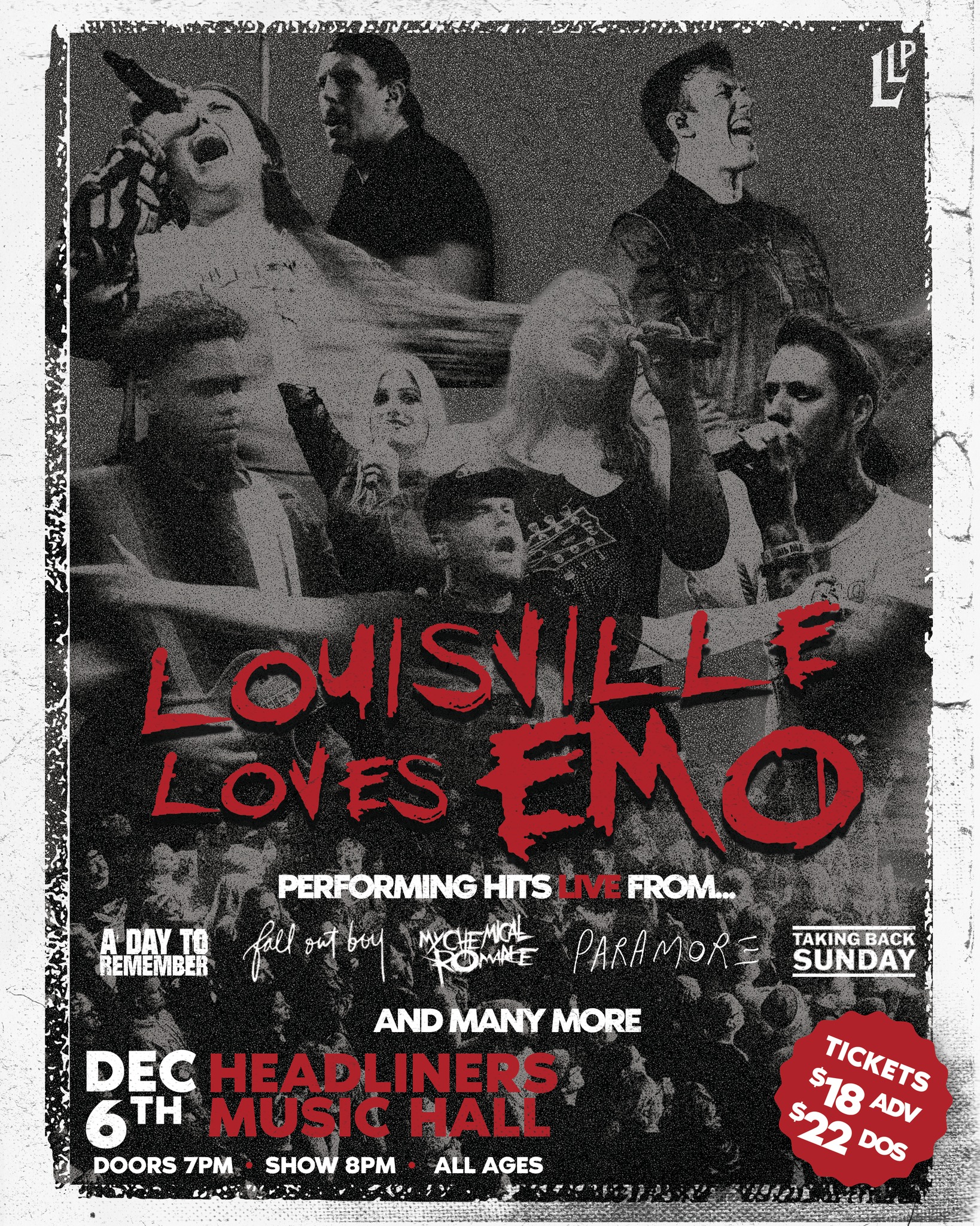 Louisville Loves Emo Show Poster